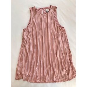 A New Day Blush Pink Shimmer Blouse